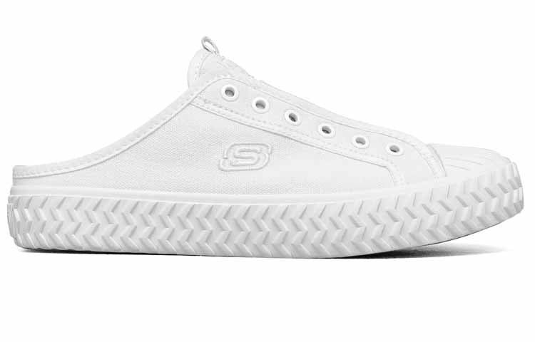 (WMNS) SKECHERS Street Trax-Cul De Sac 155386-WHT