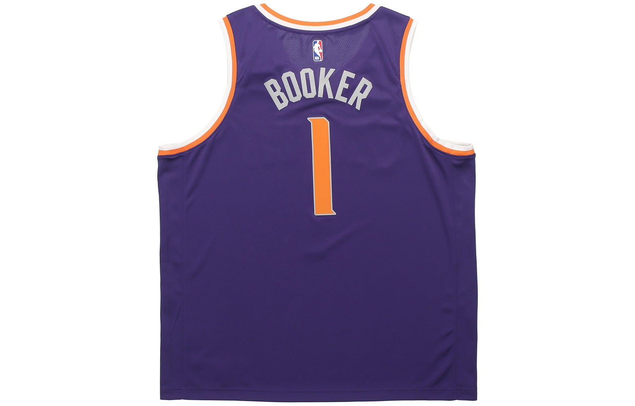 Nike Basketball Sports Jersey SW Fan Edition 2021 Season Knicks Phoenix Suns Devin Booker 1 Blue CW3679-567