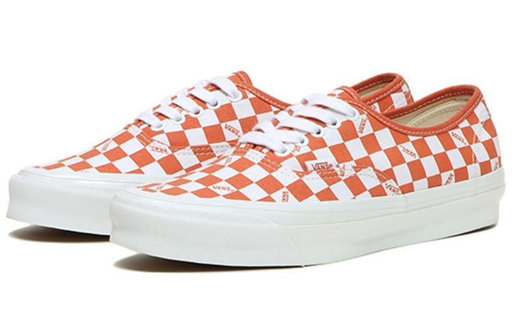Vans OG Authentic LX 'Mecca Orange Checkerboard' VN0A5FBD0HL