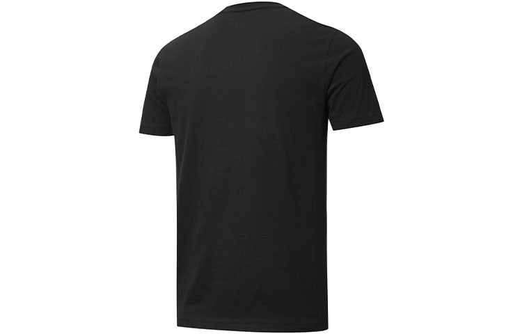 PUMA Metallic Logo T-Shirt 'Black Gold' 587587-01
