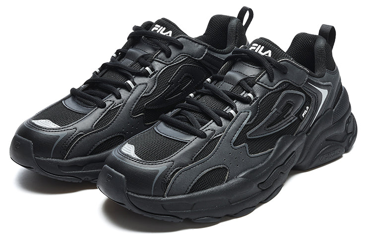 FILA 3M Vintage Reflective Low Shoes 'Black' F12M312103FBK