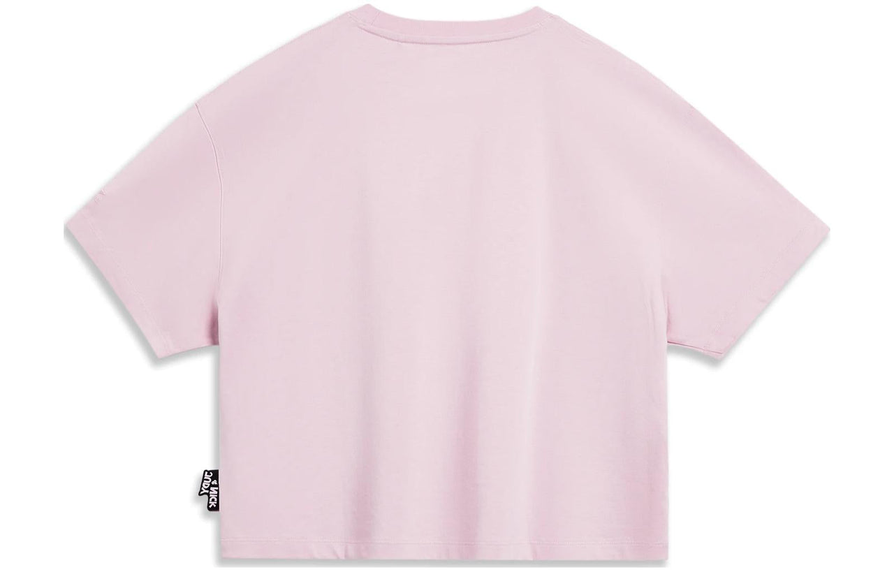 (WMNS) Li-Ning x Disney Zootopia Graphic Crop Top 'Pink' AHST274-4