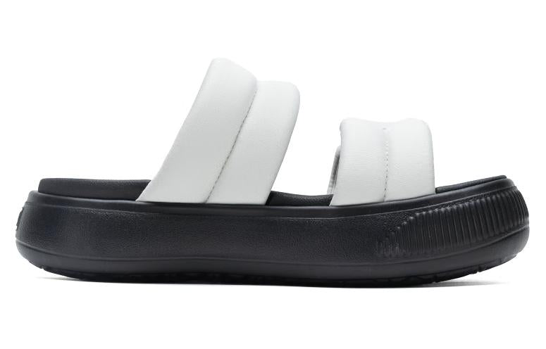 (WMNS) PUMA Mayu Puffy Sandals 'Grey Black' 399450-04