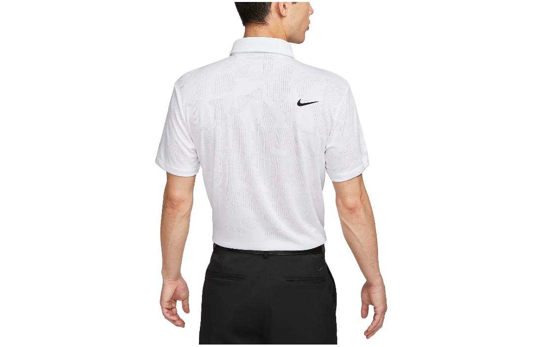 Nike Dri-FIT Tour Jacquard Golf Polo 'White' DR5304-100