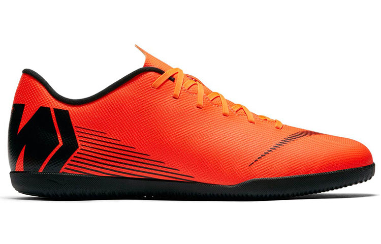 Nike Mercurialx Vapor 12 Club IC 'Black Orange' AH7385-810