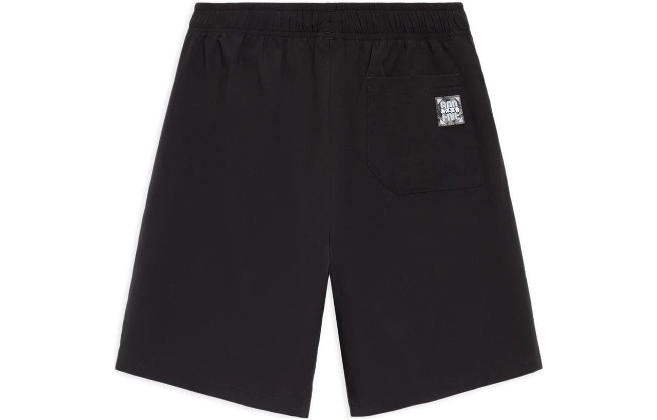 Li-Ning BadFive Graphic Shorts 'Black' AKSS377-2