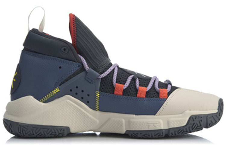 Li-Ning All Day 5 Mid-Top 'Black Blue Gray' ABPQ015-6