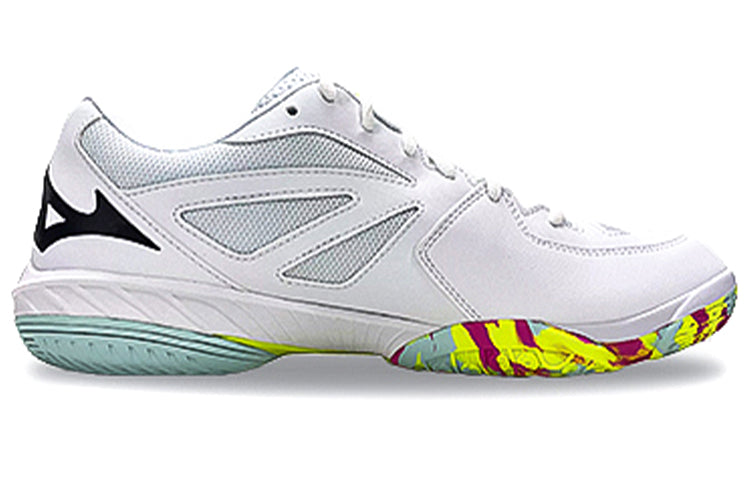 Mizuno Wave Claw 2 Cozy Wear-resistant Low Tops White 71GA211009