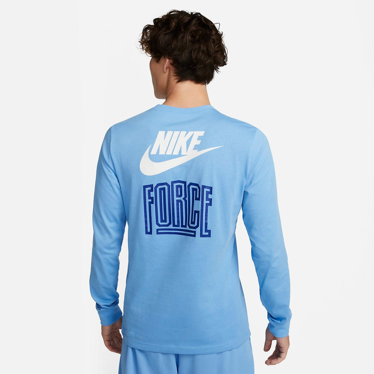 Nike Basketball Long Sleeve T-Shirt 'Sky Blue' DZ2690-416