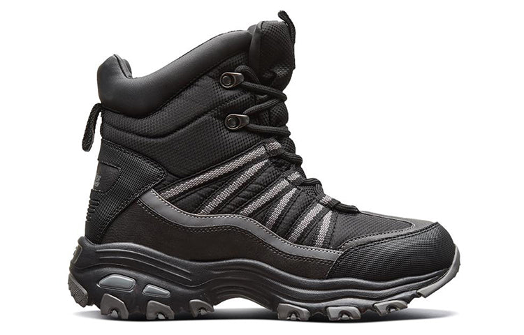 (WMNS) Skechers D'Lite Icemont 'Black' 44980-BLK