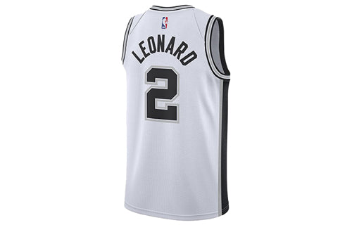Nike NBA Kawhi Leonard Swingman Jersey Casual Sports Basketball Vest SW Fan Edition 2 limited White 864449-100