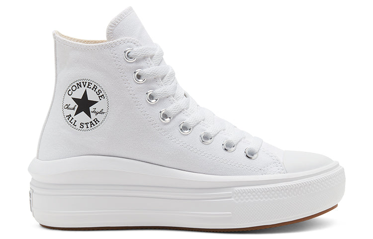 (WMNS) Converse Chuck Taylor All Star High Move 'White Ivory' 568498C