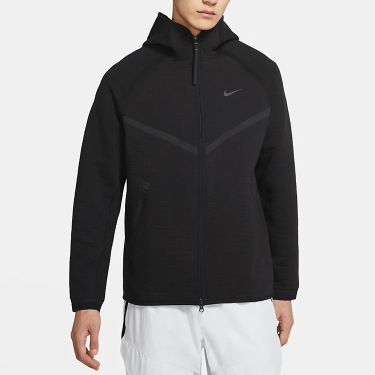 Nike Sportswear Tech Pack Windrunner Zipper Cardigan Hooded Jacket Black CU3599-010