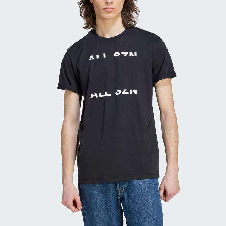 adidas Sportswear ALL SZN Short Sleeve T-shirt 'Black' IL8487