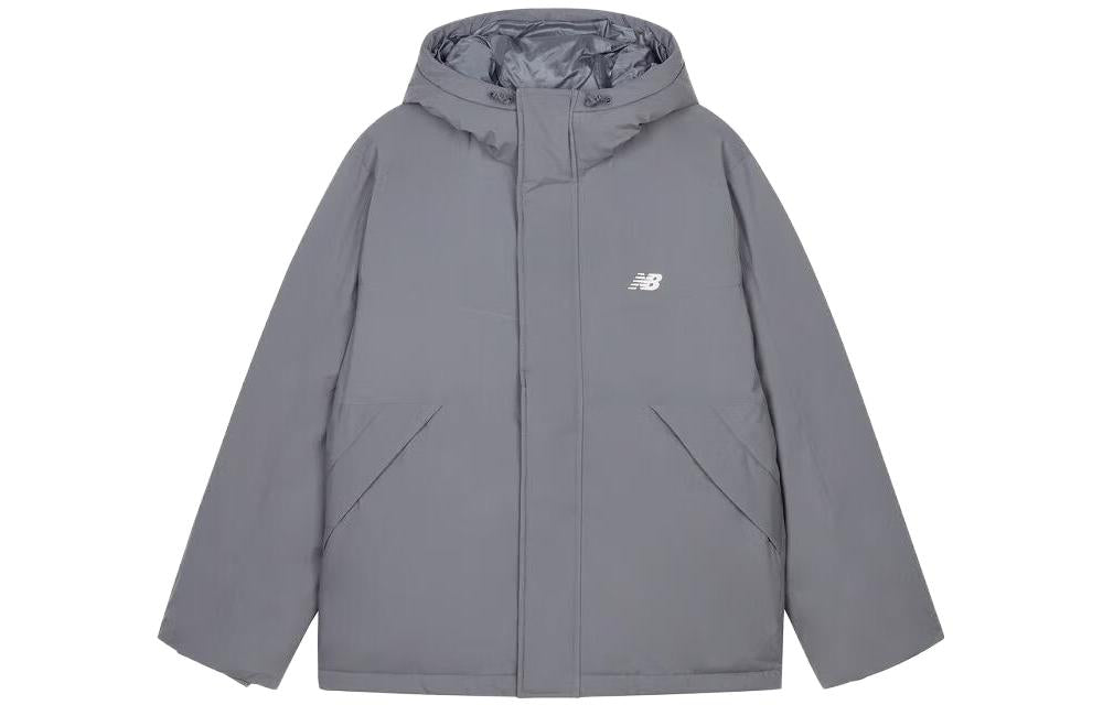 New Balance Winter Windproof Down Jacket 'Grey' AMJ33322-TTM