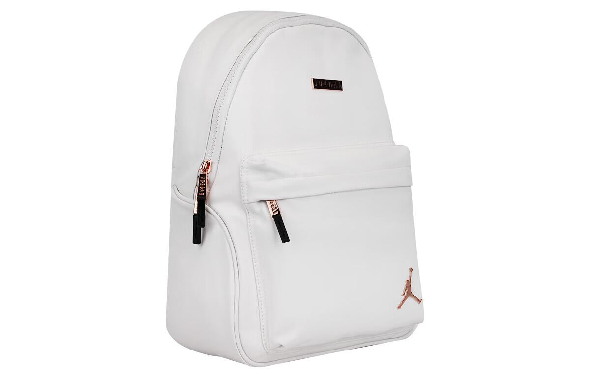 Air Jordan Athletic Brand Large Capacity Backpack Unisex Pure White DO9259-101