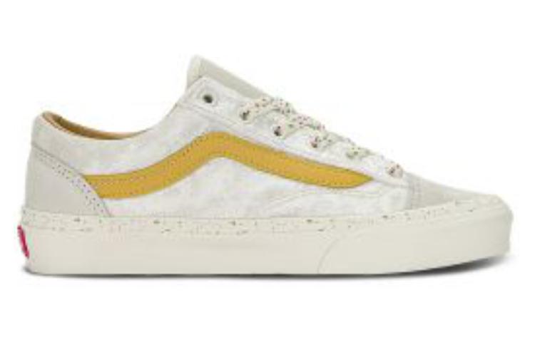Vans Style 36 Leather Pop 'White Yellow' VN0A54F6D67