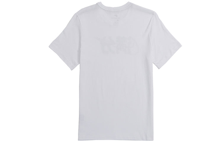 Nike Full Score Logo Mosaic Short-Sleeved Male White CI9852-100