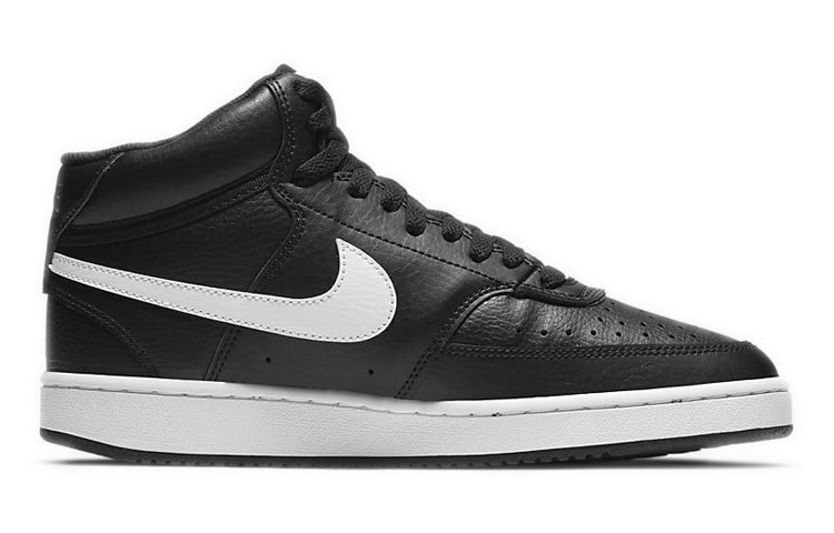 (WMNS) Nike Court Vision Mid 'Black And White' CD5436-001