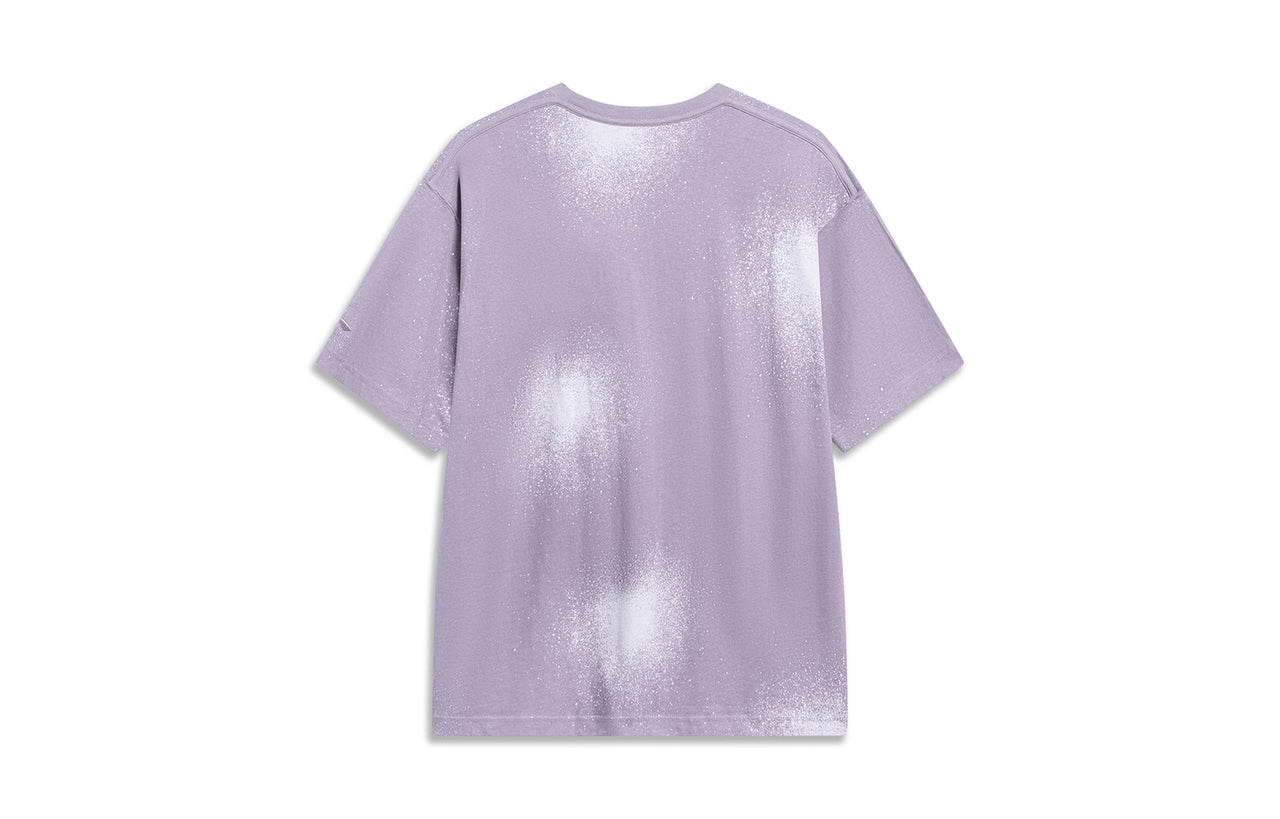Li-Ning x Disney Oswald Graphic T-shirt 'Light Purple White' AHST319-4
