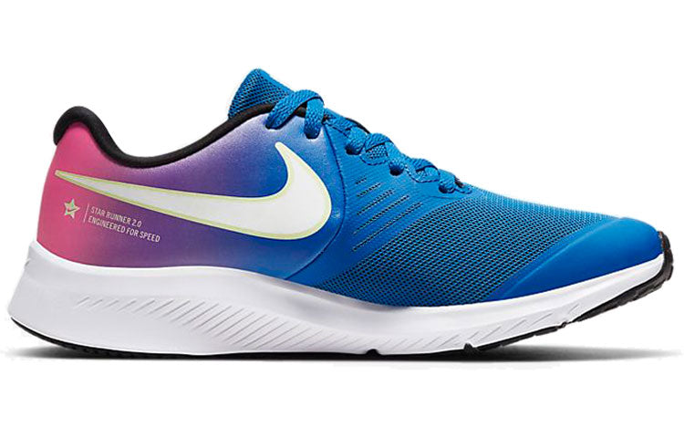 (GS) Nike Star Runner 2 D2N 'Blue Pink' CJ2094-400