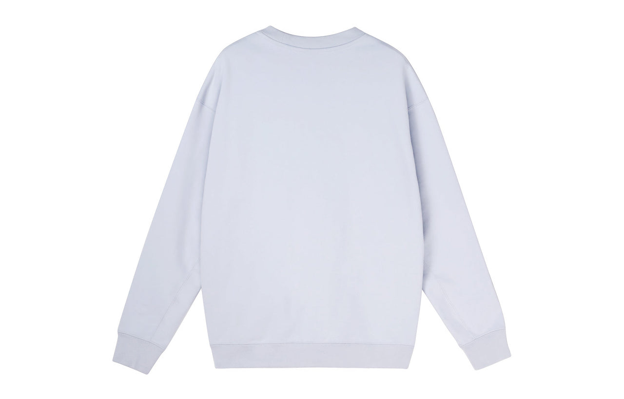 Men's Nike French Terry Swoosh 4 Embroidered Round Neck Sports Pullover Autumn White Gold Color DB9408-043