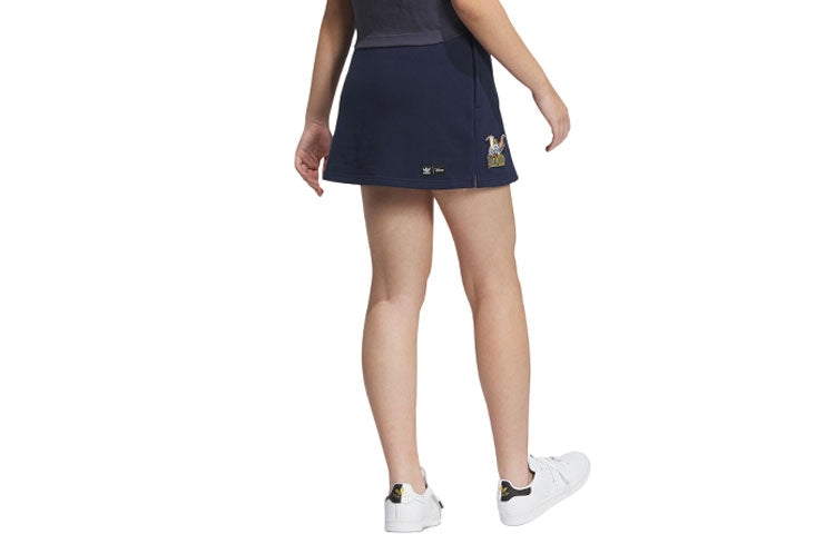 (WMNS) adidas originals x Disney Dumbo Skirt 'Navy Blue' IN1038