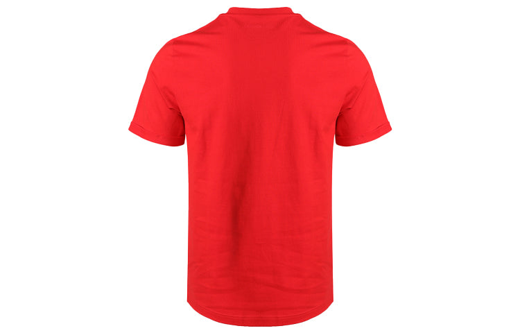 adidas neo x Crossover M Cny Ww Tee Sports Cartoon Printing Pattern Round Neck Short Sleeve Red GP5745