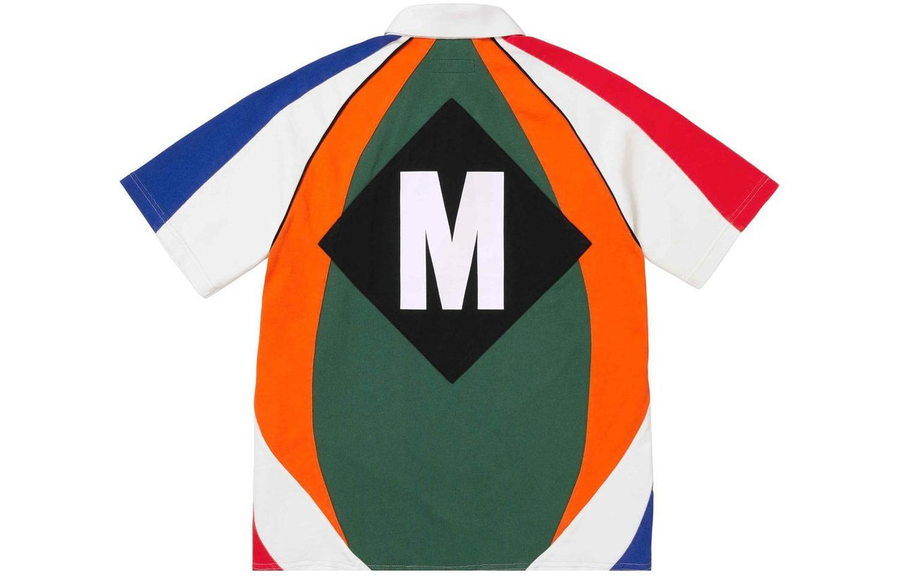 Supreme Short Sleeve Rugby 'Green Orange Multicolor' SUP-SS24-053
