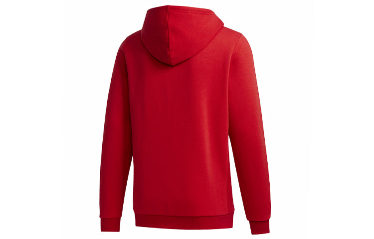 Men's adidas neo Series Small Logo Suede Red Pullover GD9882