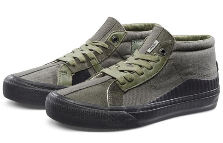 Taka Hayashi x Vans Vault TH 138 Mid LX MilitaryGreen VN0A45K7VTQ