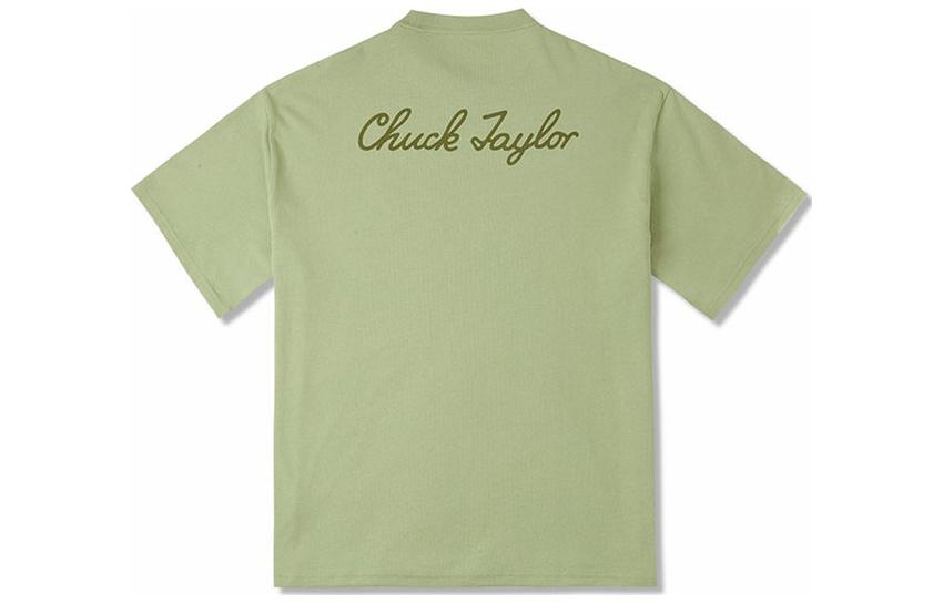 Converse Go-To Sneaker Patch Loose-Fit T-Shirt 'Vitality Green' 10025397-A11