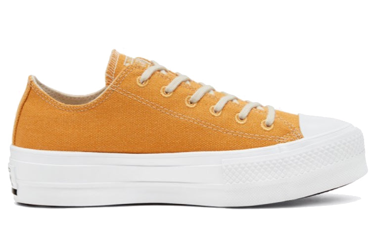 (WMNS) Converse Renew Cotton Chuck Taylor All Star Platform Low 'Sunflower Gold' 567104C