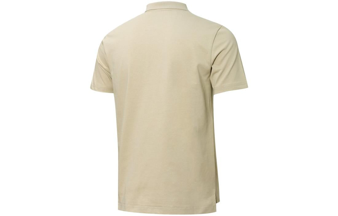 PUMA Mix Badge Polo Shirt 'Beige' 537039-64