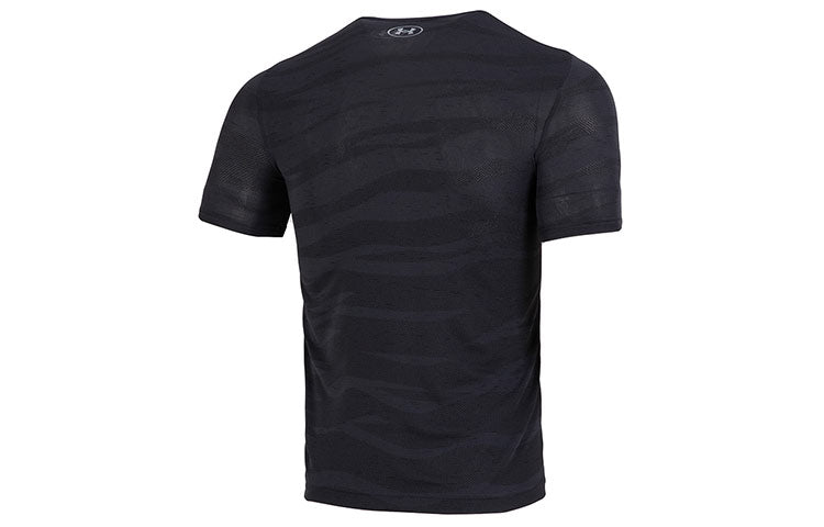 Under Armour Seamless Wave T-shirt 'Black' 1373726-001