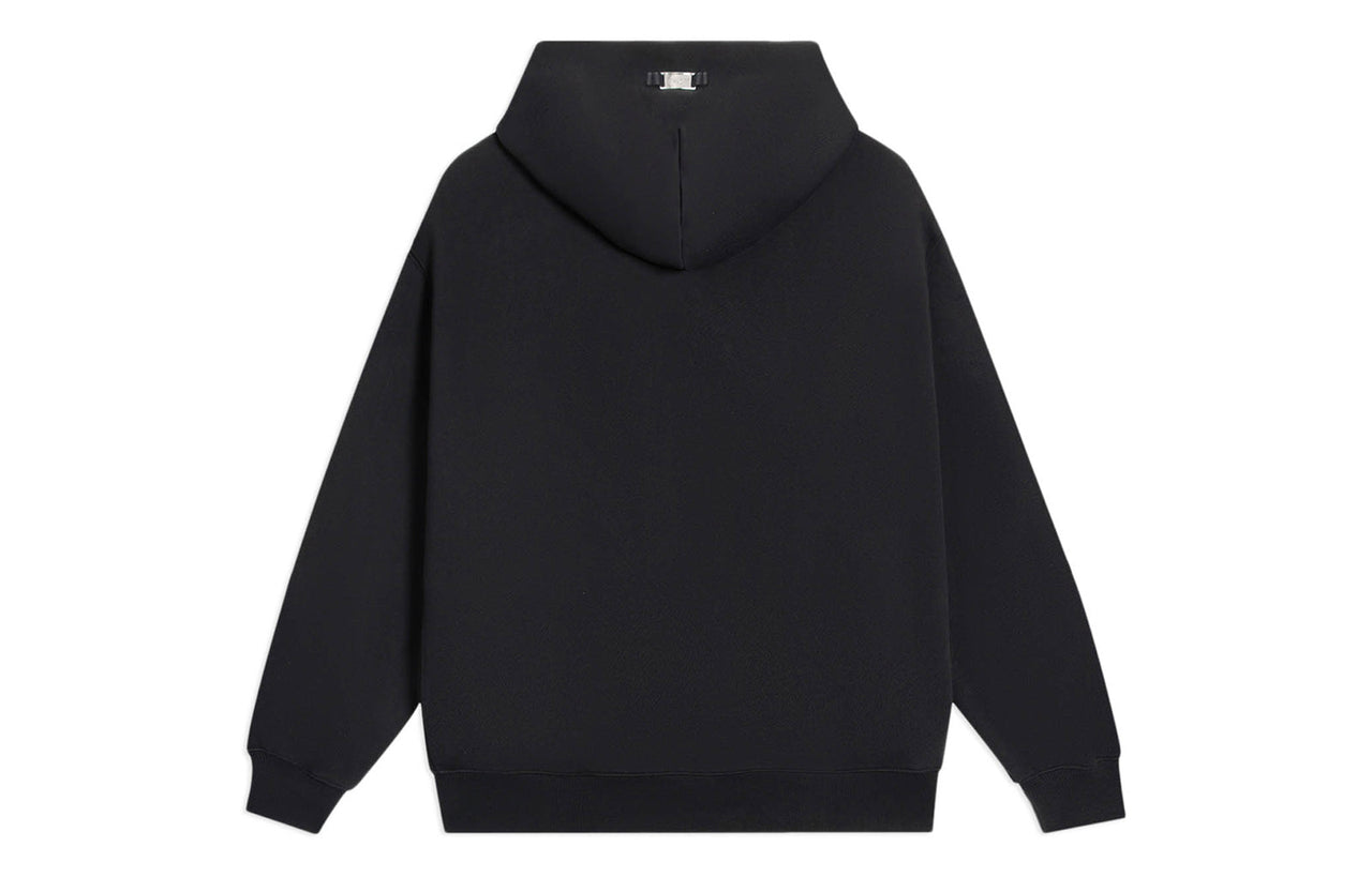 (WMNS) Li-Ning Small Logo Hoodie 'Black' AWDSC92-5