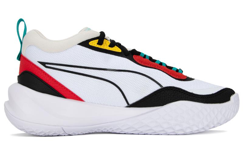 PUMA Playmaker 'White Red Black' 385841-05