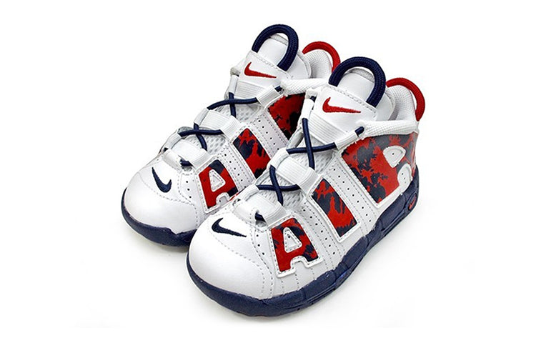 (TD) Nike Air More Uptempo 'Red Navy Camo' CZ7887-100