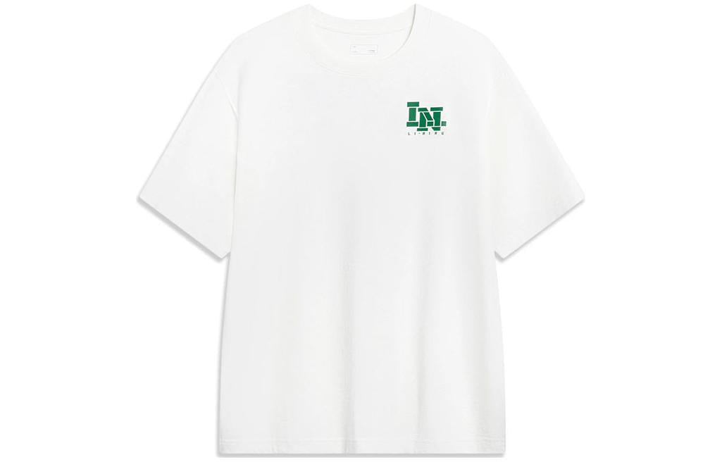 Li-Ning Chinese Culture Short Sleeve T-shirt 'Milk White' AHST437-1