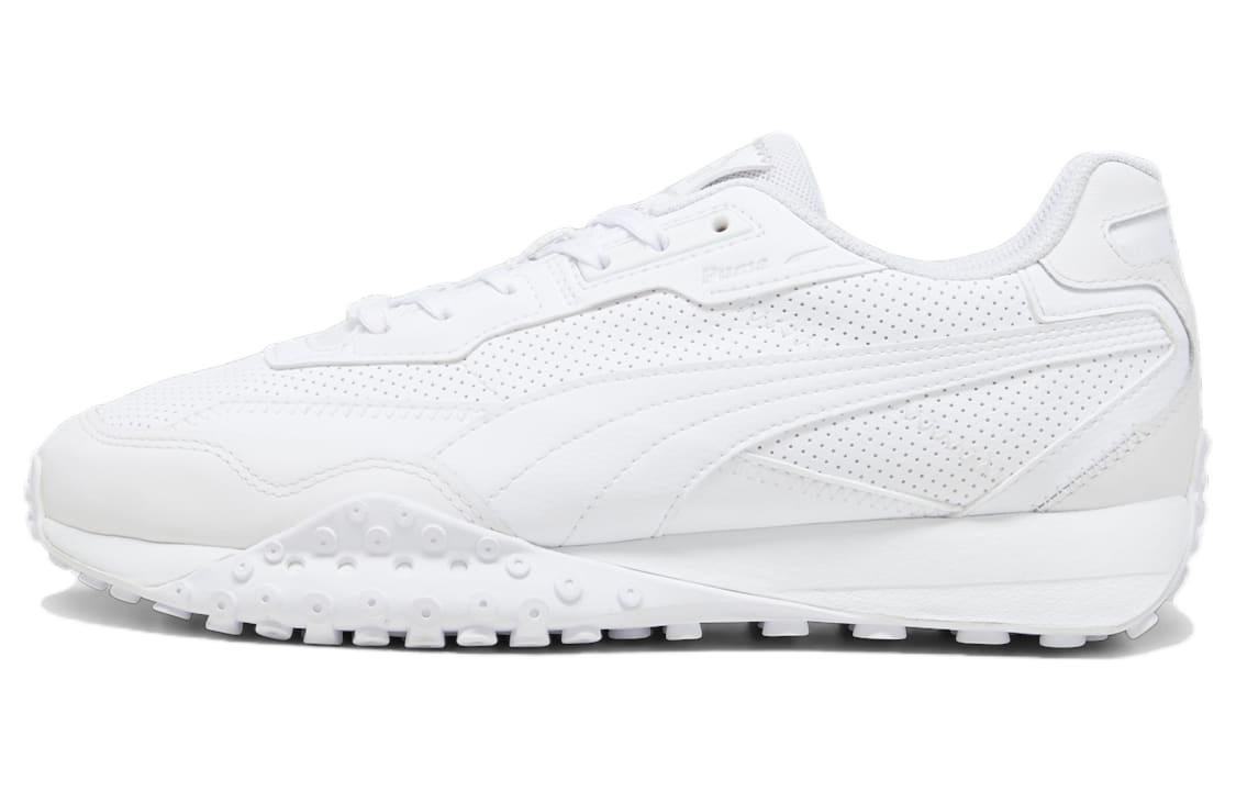 PUMA Blktop Rider Leather 'White Glacial Gray' 393823-01