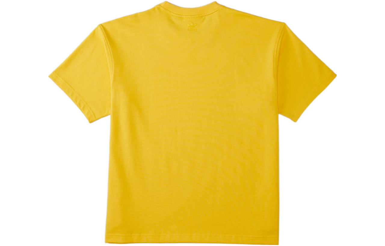 adidas x Pharrell Humanrace Small Logo T-Shirt 'Yellow' HG1806