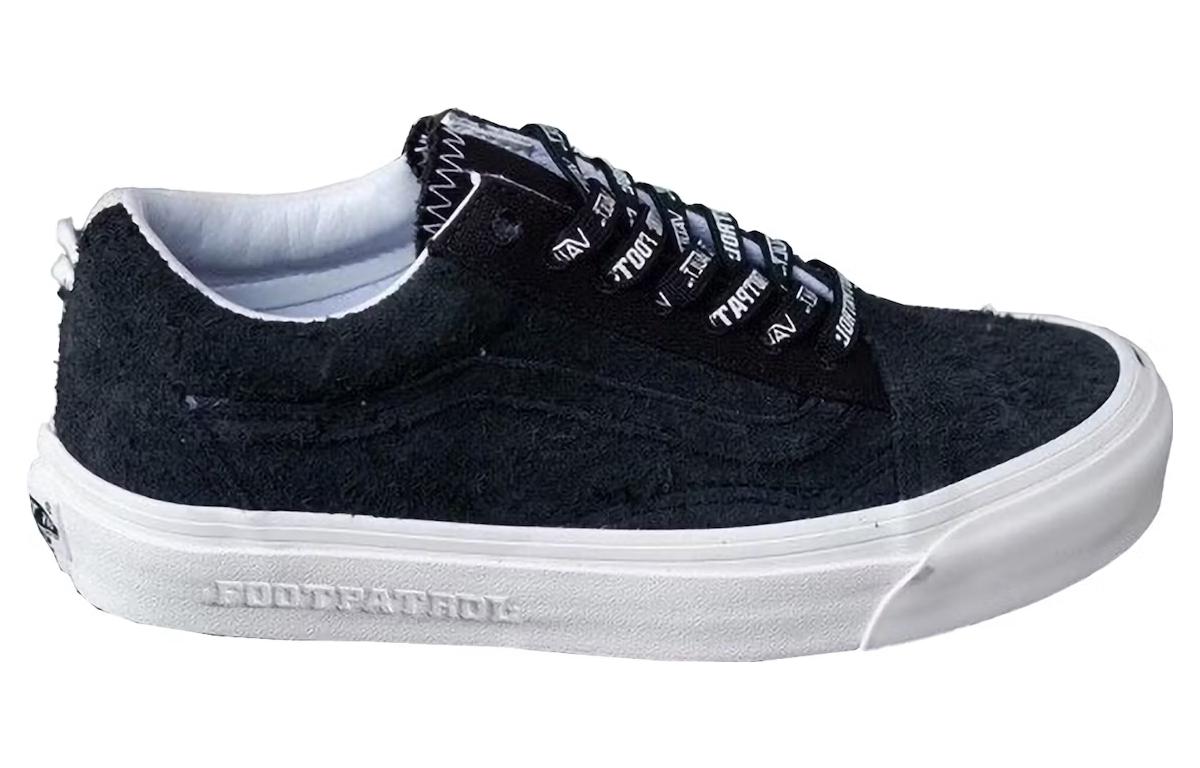 Van  x Footpatrol SoHo Old Skool 'Black White' VN0A36C8S2Q1