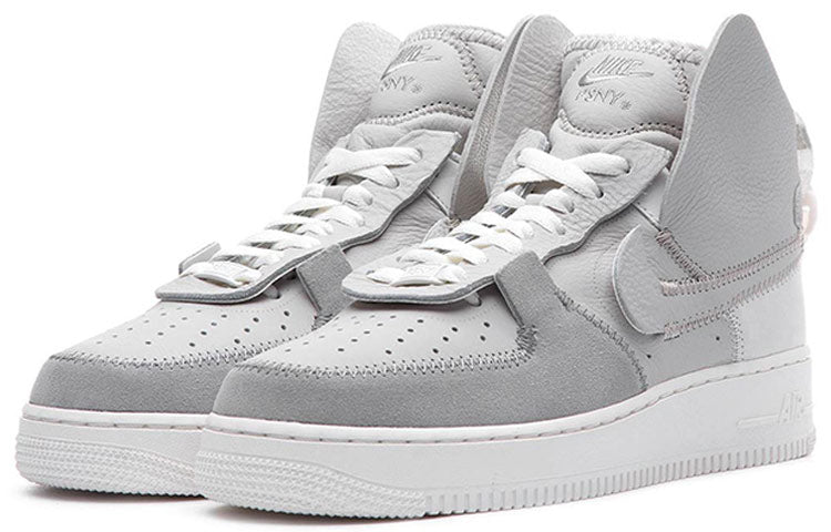 Nike x PSNY Air Force 1 High 'Matte Silver' AO9292-001