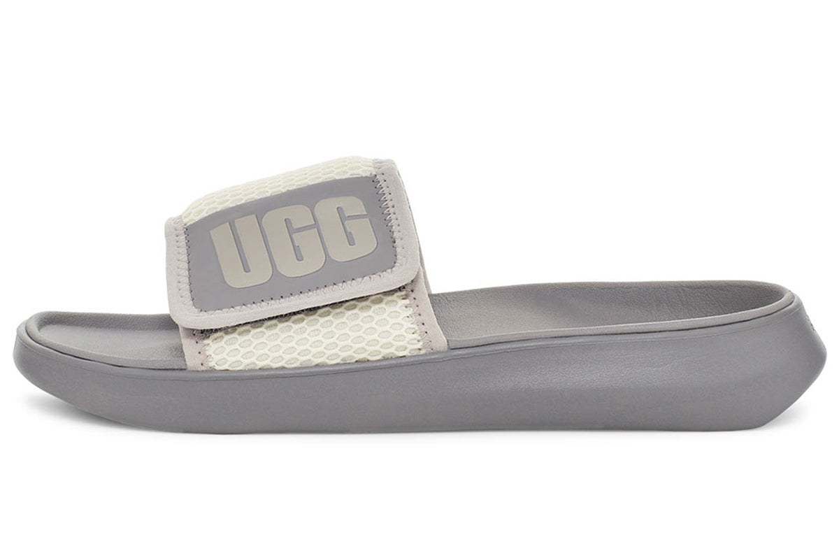 (WMNS) UGG LA Light Slide Gray Purple Slippers 1107911-SAFT