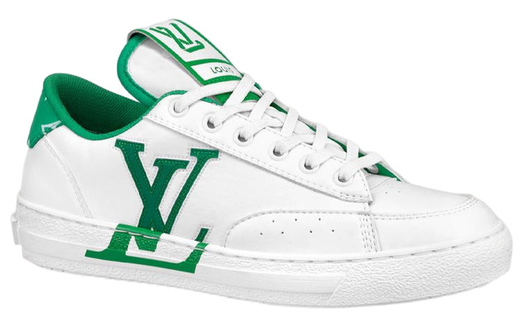 LOUIS VUITTON Charlie Sneakers 'White Green' 1AANJ7