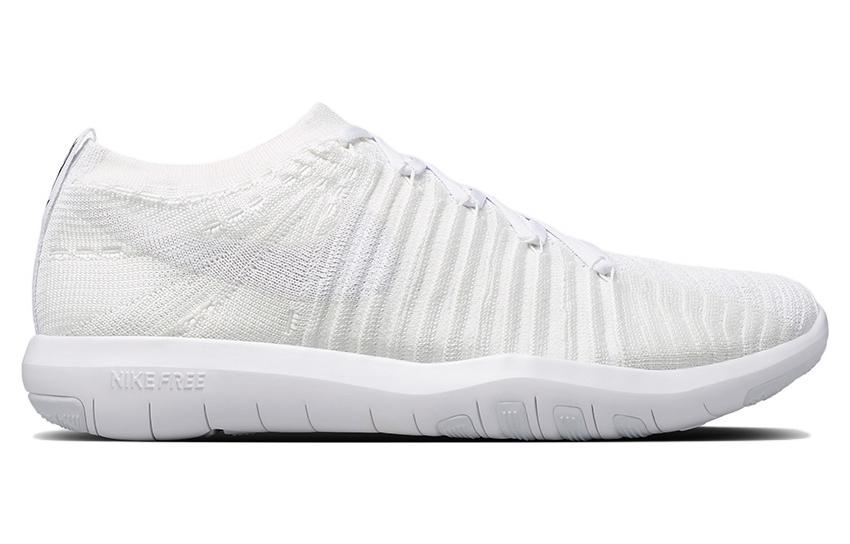 (WMNS) Nike Riccardo Tisci x NikeLab Free Train Force Flyknit 'White' 844818-100