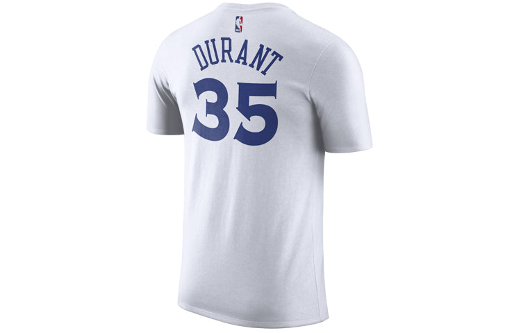Nike Dri-Fit Golden State Warriors NBA Short Sleeve Kevin Durant White 870775-103