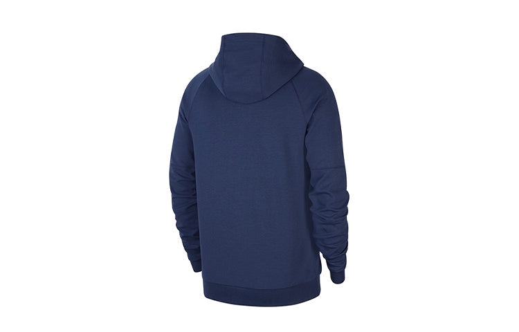 Nike Sports Cozy Full-Zip Hooded Jacket Blue CU4456-410