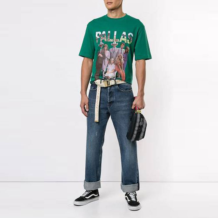PALACE Pallas T-Shirt Character Short Sleeve Unisex Green P16TS071