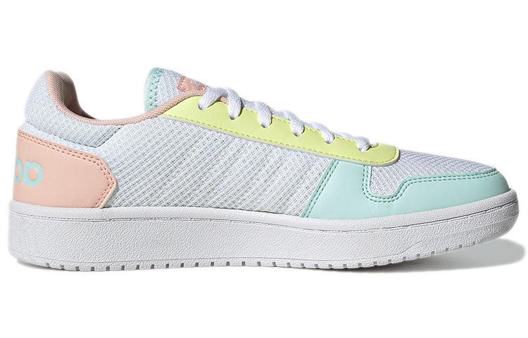 (WMNS) adidas Hoops 2.0 'White Pink Blue' GY7528